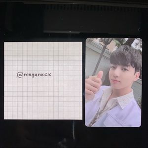 Jungkook Powerstation Butter Lucky Draw Photocard
